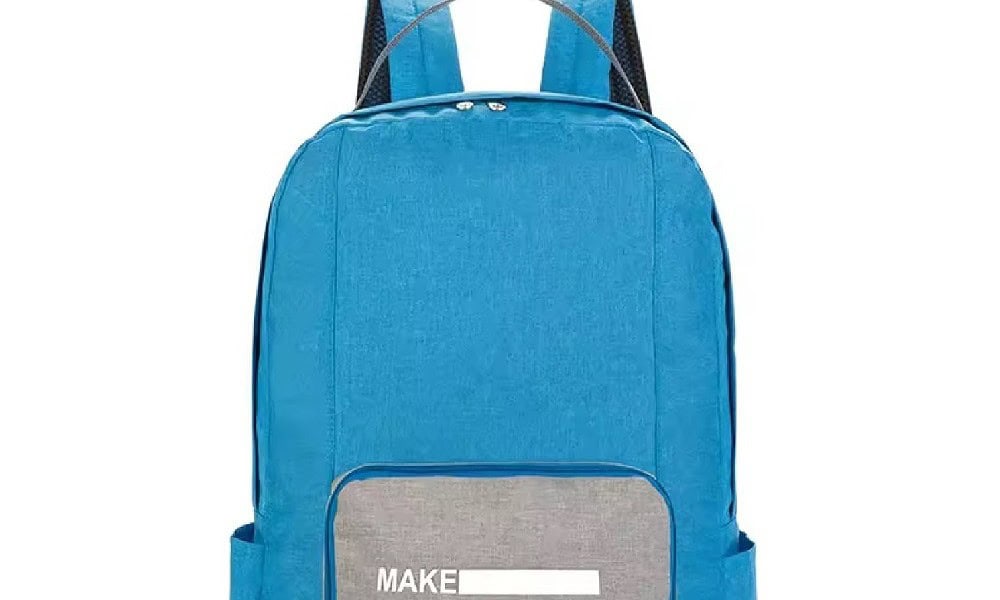 foldablebackpack blue front1