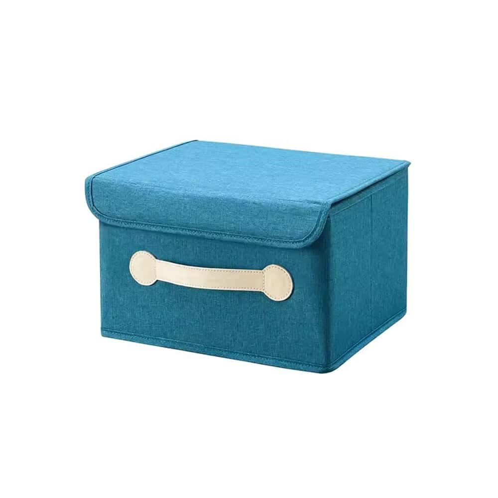 foldablestoragebox blue front