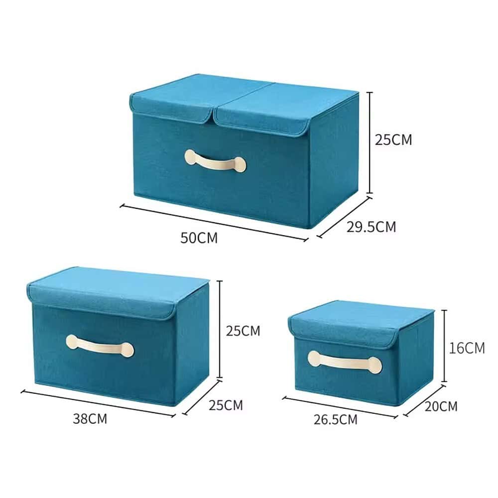 foldablestoragebox blue sizes