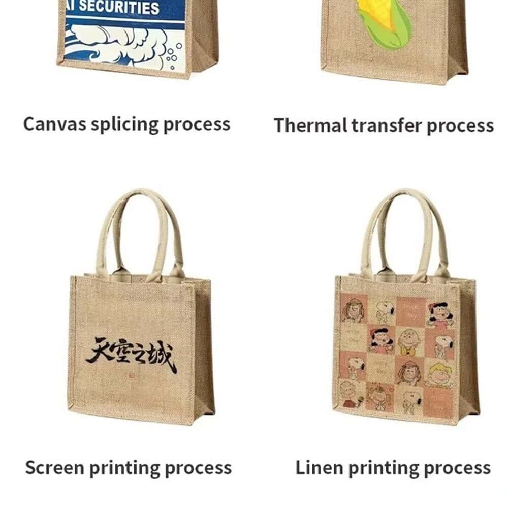 juteshoppingbag natural printing