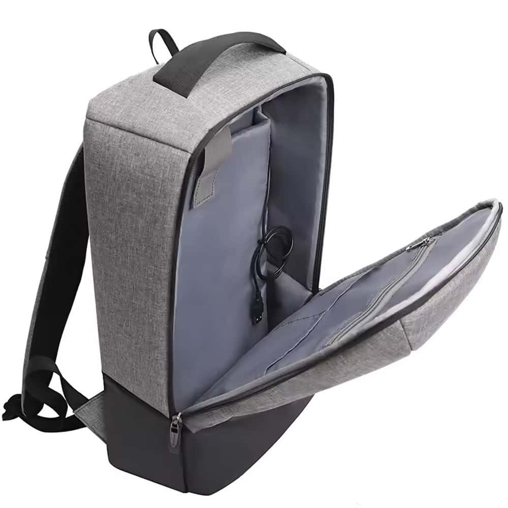 laptopbackpack grey inside