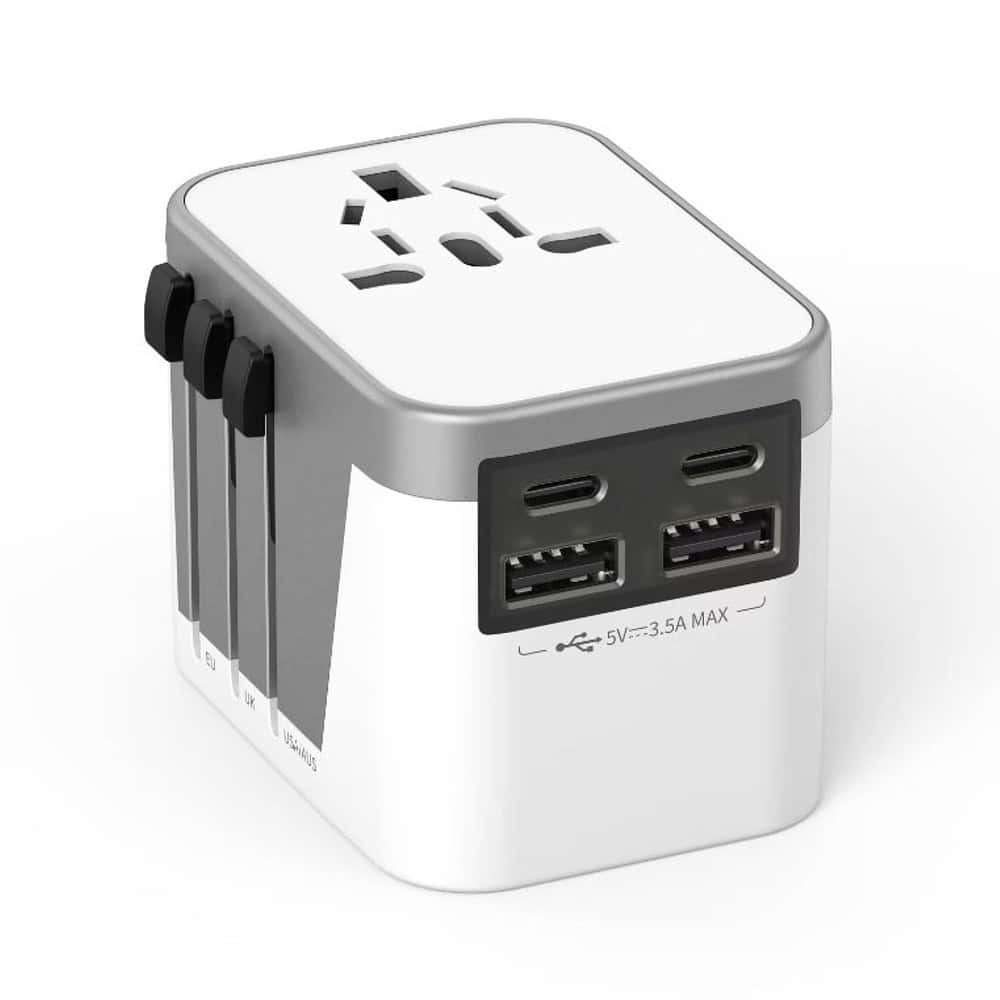 traveladapter white top