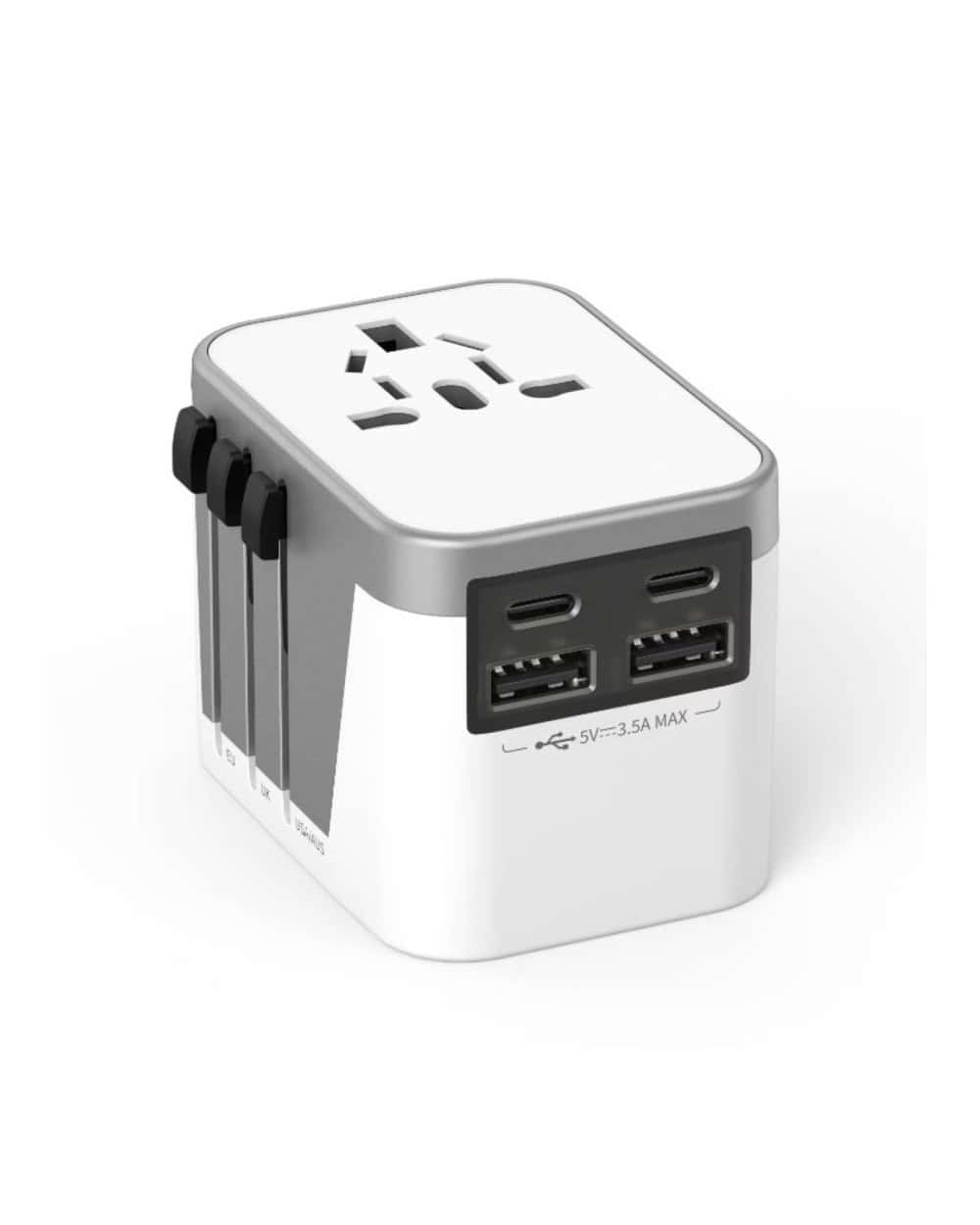 traveladapter white top1
