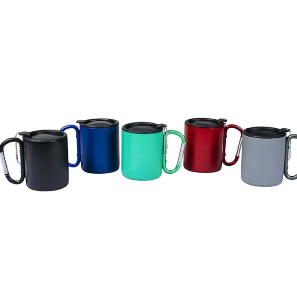 campingmug stainlesssteel front