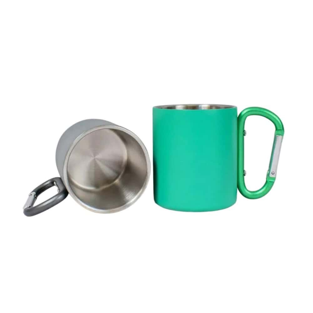campingmug stainlesssteel wide