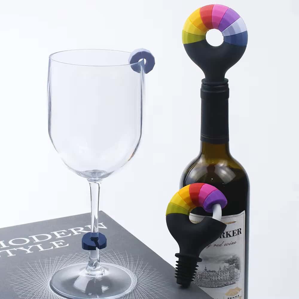 colorfulwinestopper wineglass identifier