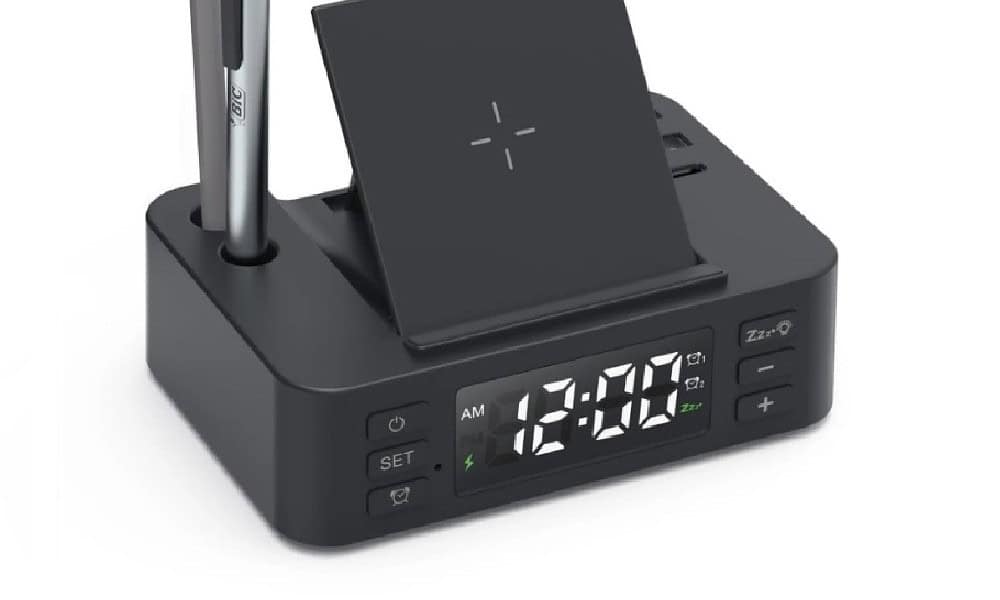 digitalclock wirelesscharger front 1