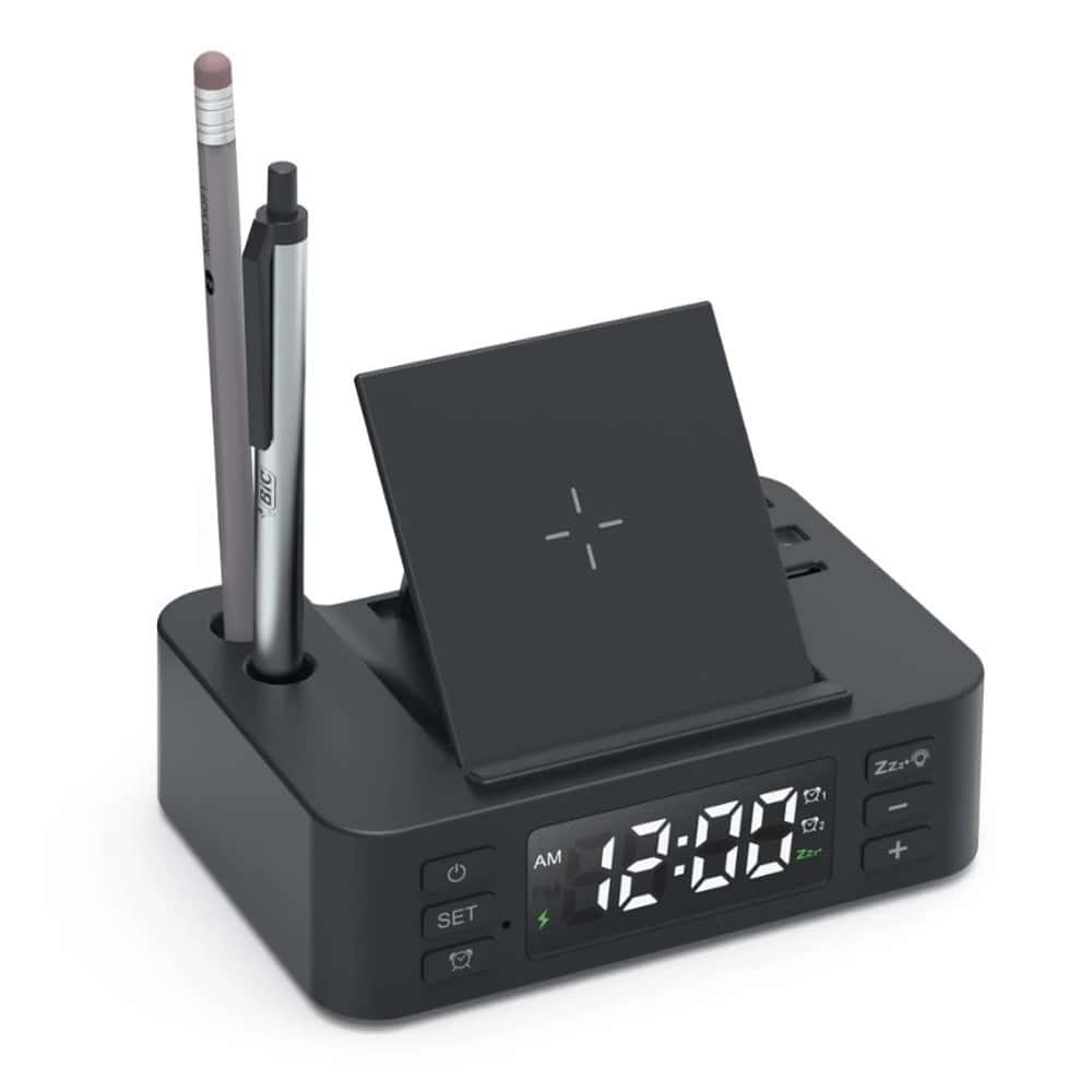 digitalclock wirelesscharger front