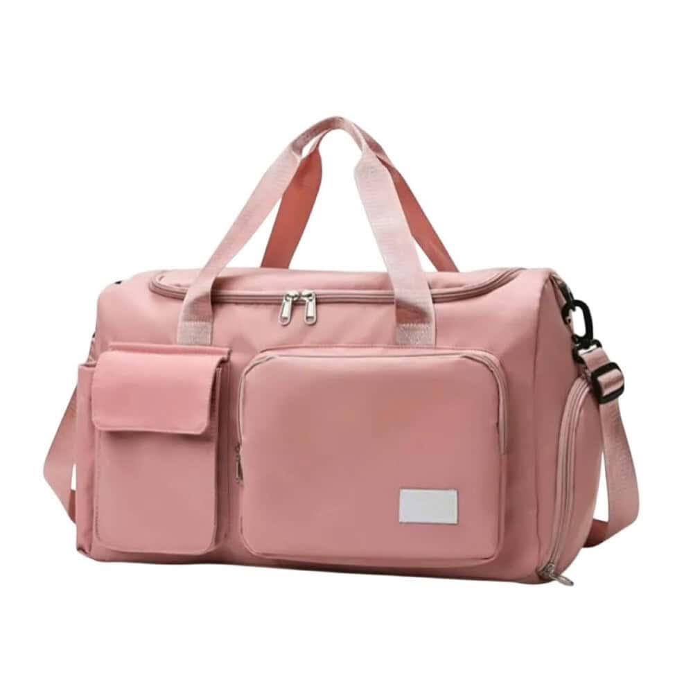 dufflebag pink waterproof