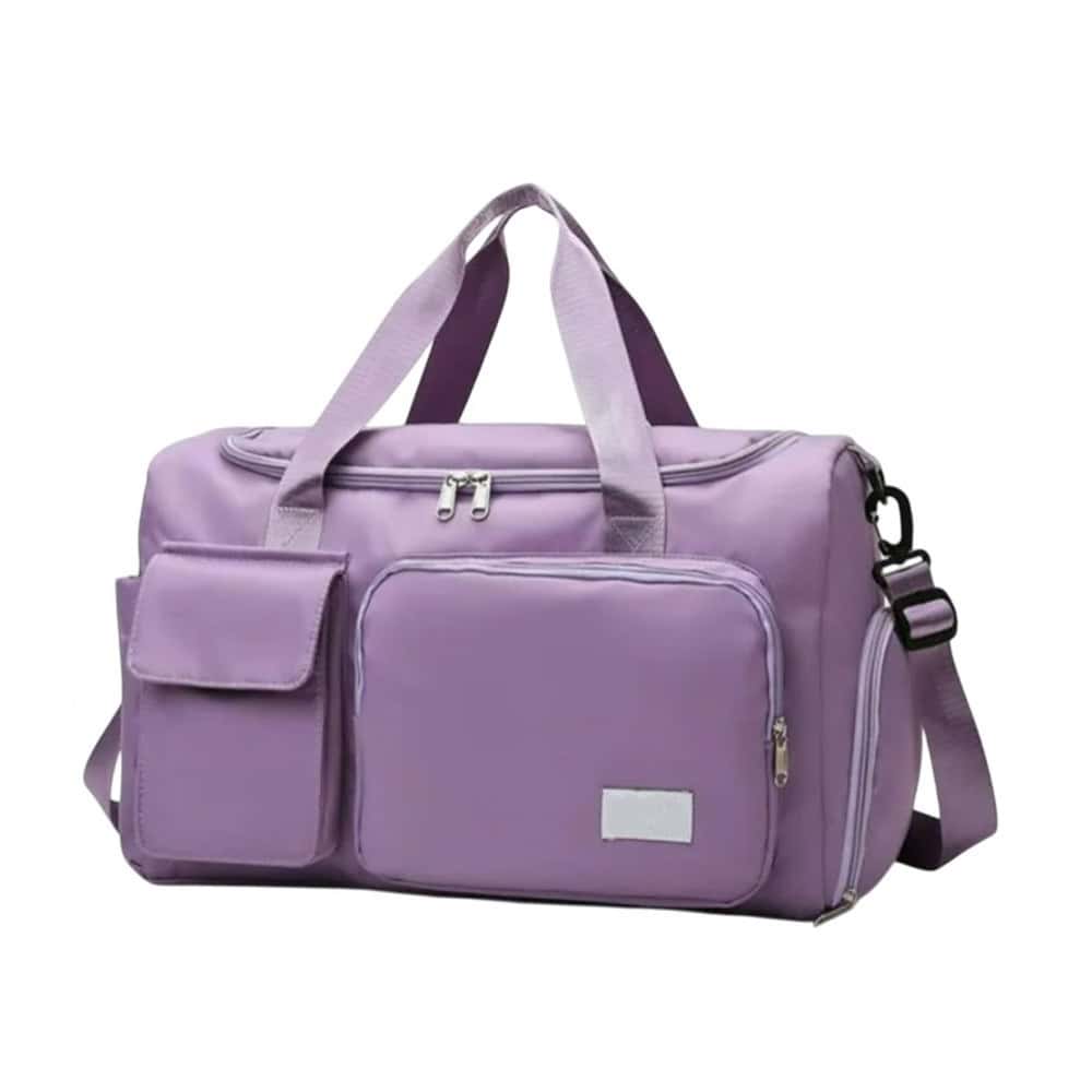 dufflebag purple logo